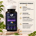Magneziu Bisglicinat + Vitamina B6 90 Capsule